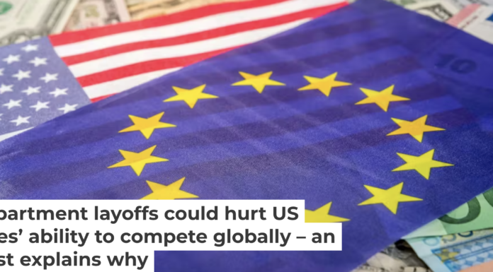 American businesses operating in Europe will soon have to follow new human rights rules – with less help from the U.S. than they once had. alfexe/Getty Images